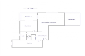 t3 à la vente -   92400  COURBEVOIE, surface 78 m2 vente t3 - UBI470938271